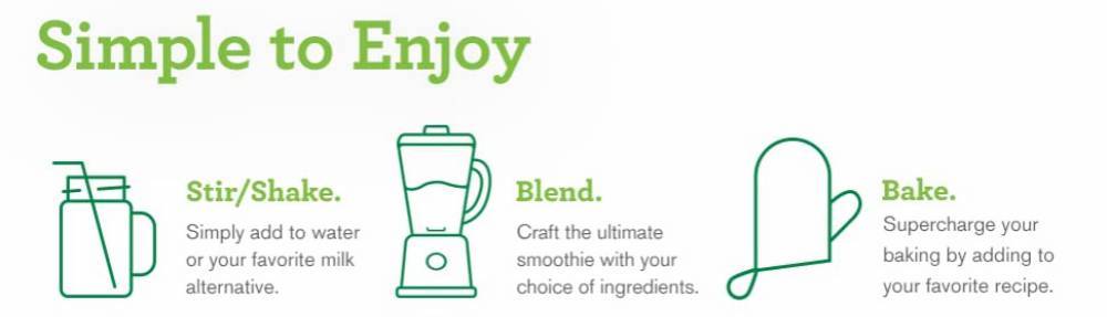 buy organic greens powder smoothie mix